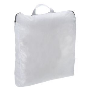 1 Pc Portable Laundry Bag for Laundry Room White Gray